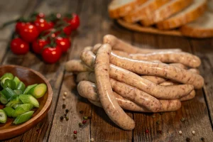 Sajtos grillkolbász